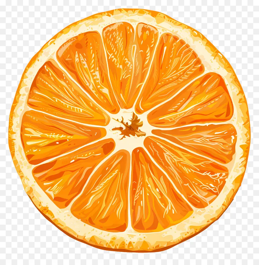 หั่นผลไม้สีส้ม，สีส้ม PNG