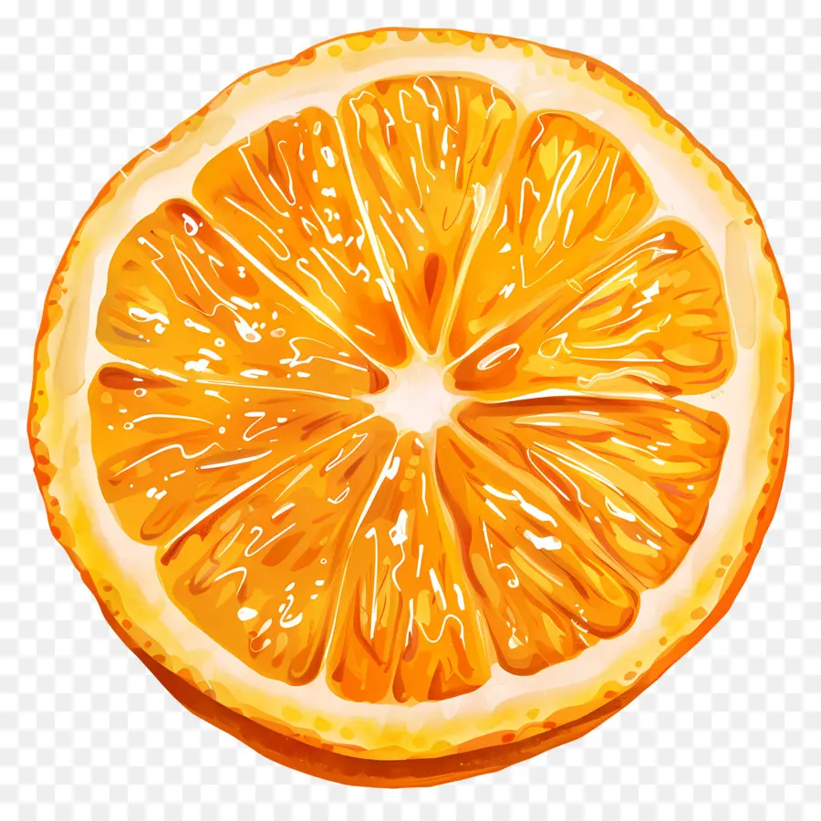 หั่นผลไม้สีส้ม，สีส้มหั่น PNG