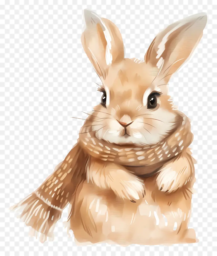 น่ารักกระต่าย，สีน้ำตาลกระต่าย PNG