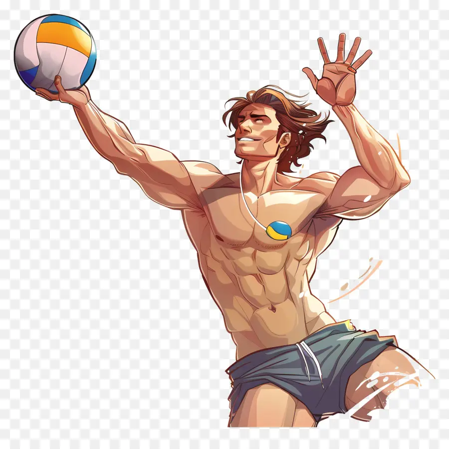 วอลเลย์บอลชายหาด，ผู้ชายเล่นวอลเลย์บอล PNG