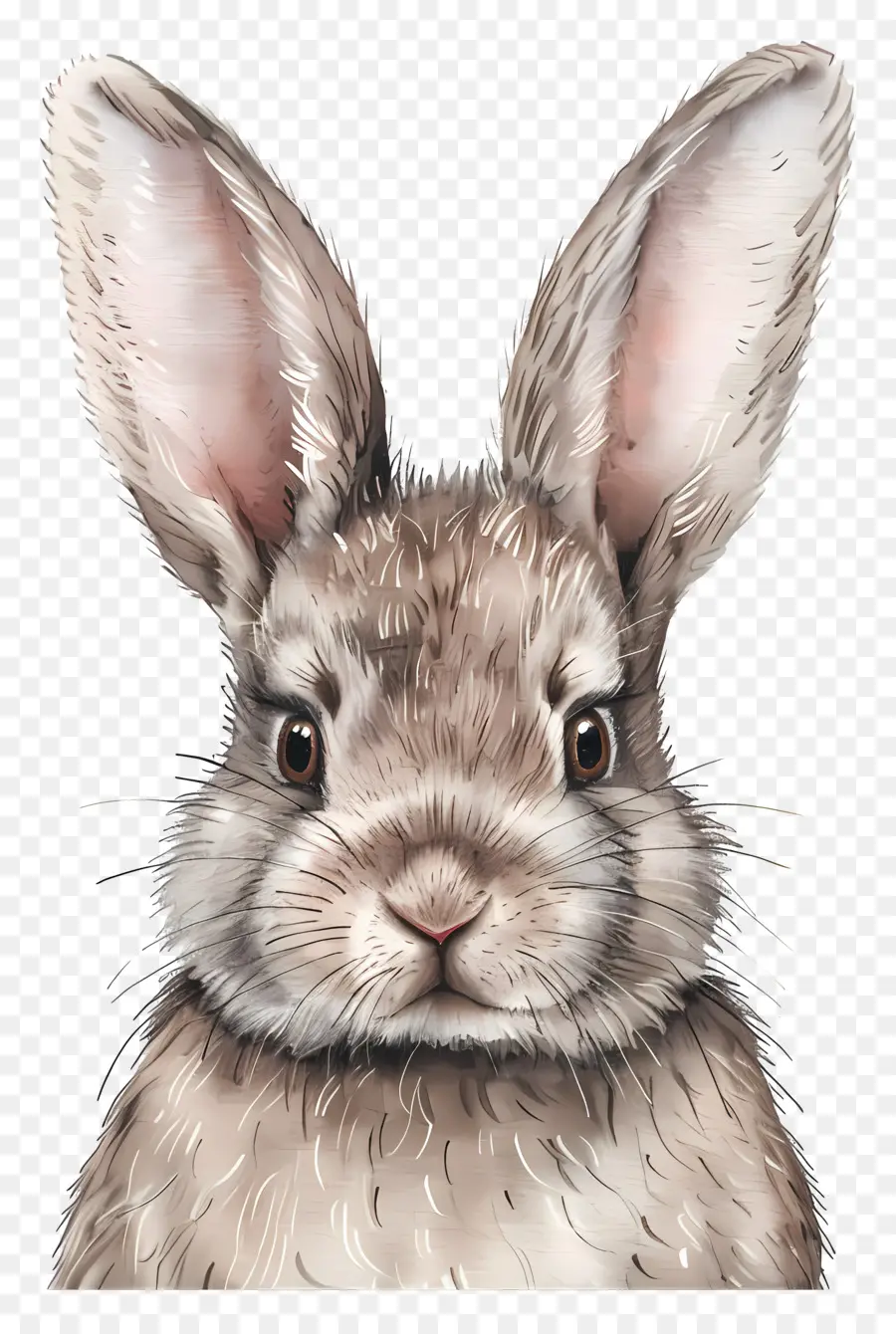 กระต่ายป่า，สีน้ำตาลกระต่าย PNG