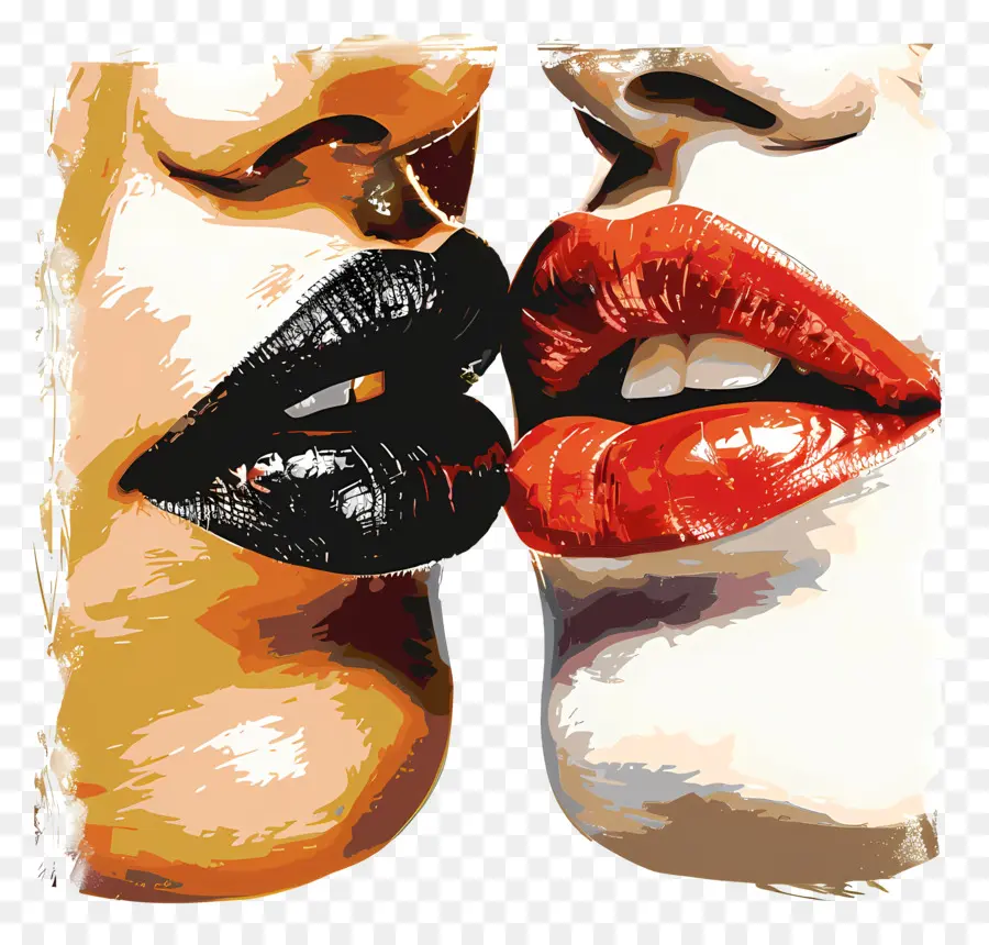 จูบ，ดิจิตอลงานศิลปะ PNG