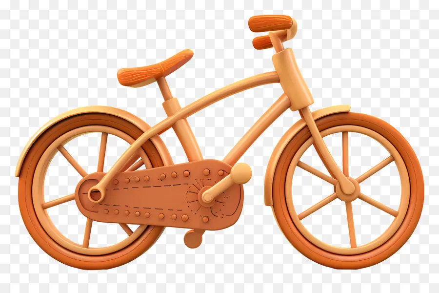 โลกวันจักรยาน，จักรยานไม้ PNG