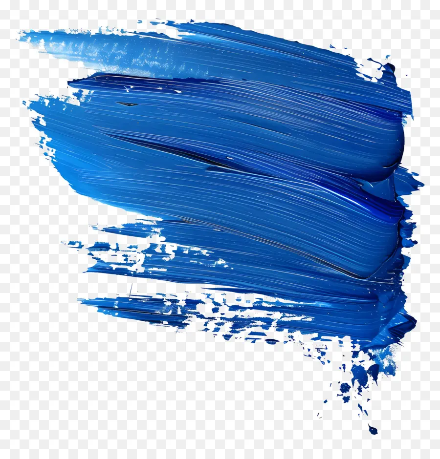 จังหวะแปรงสีฟ้า，แบบนามปธรรมงานศิลปะ PNG