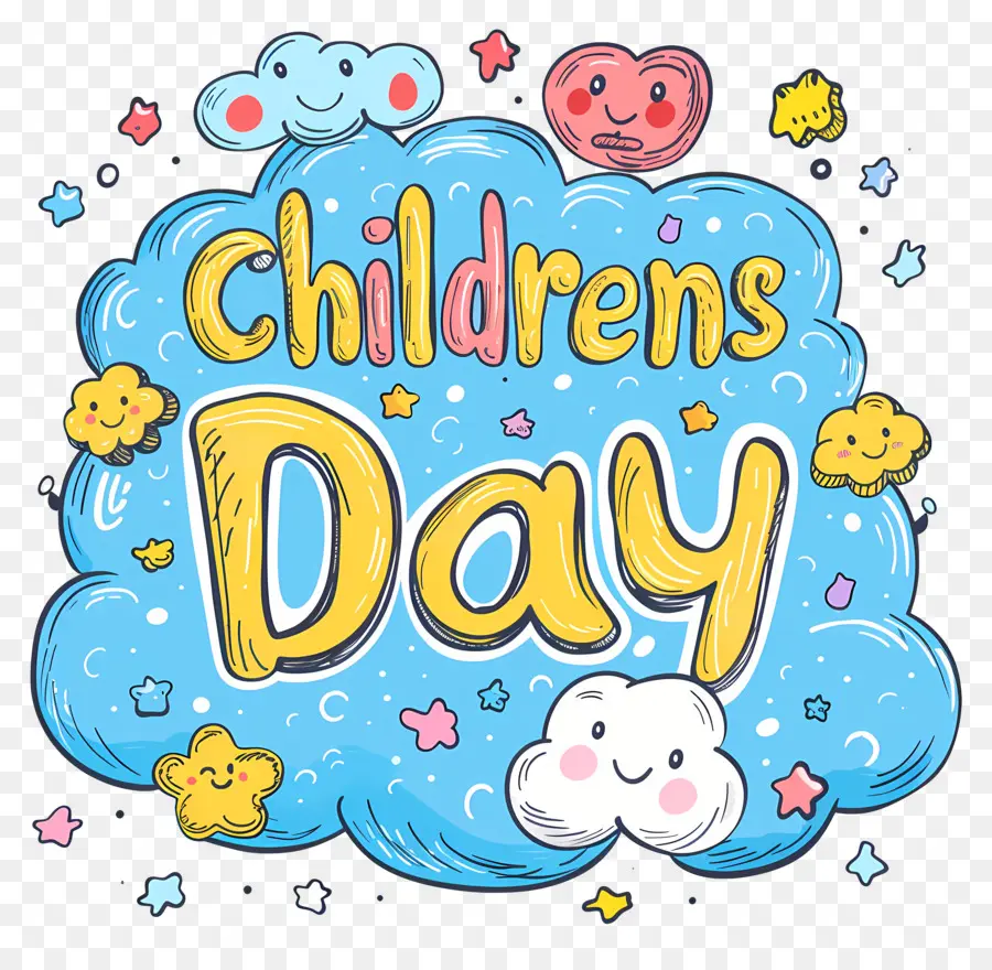 Childrens วัน，Smiley หน้า PNG