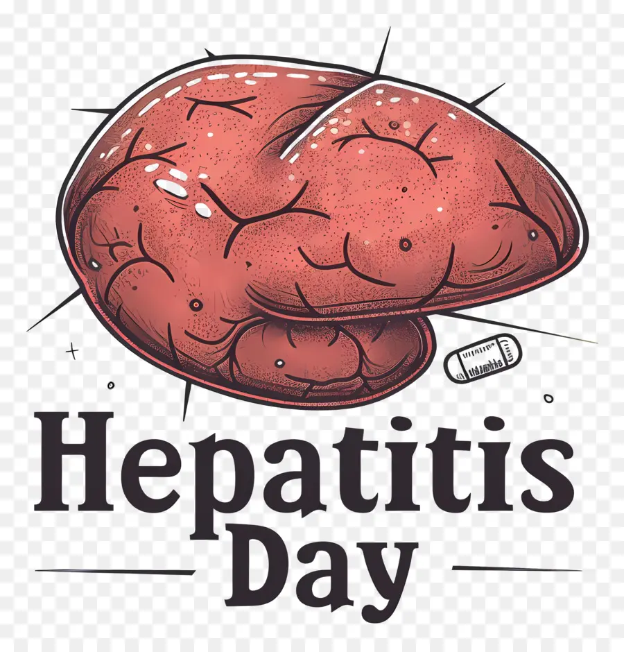 โลก Hepatitis วัน，สมองของออกแบบ PNG