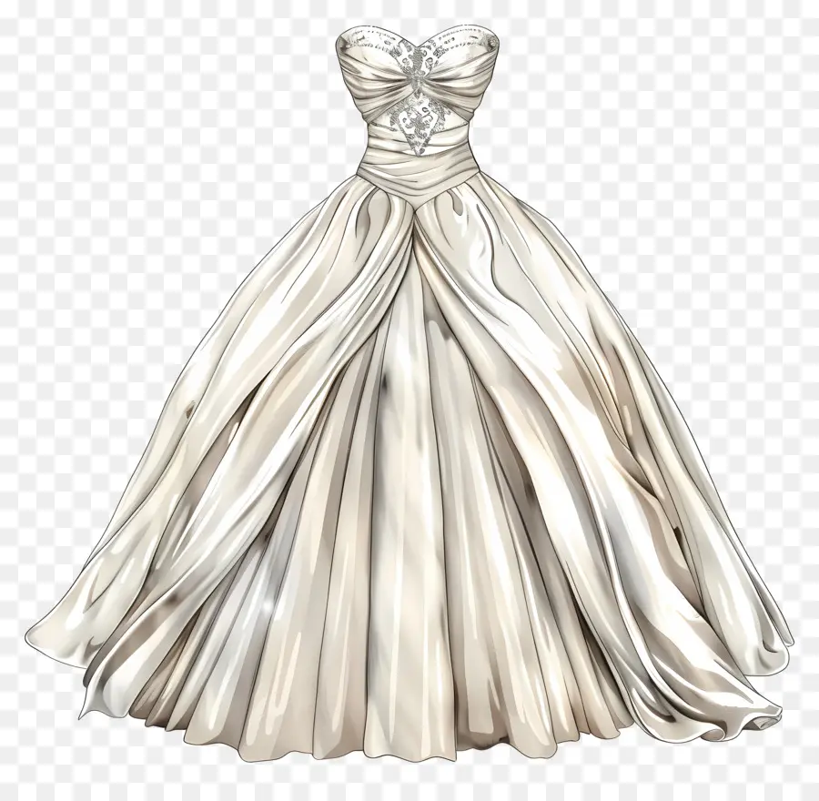 ชุดแต่งงานที่รัก，สีขาวชุดแต่งงาน PNG