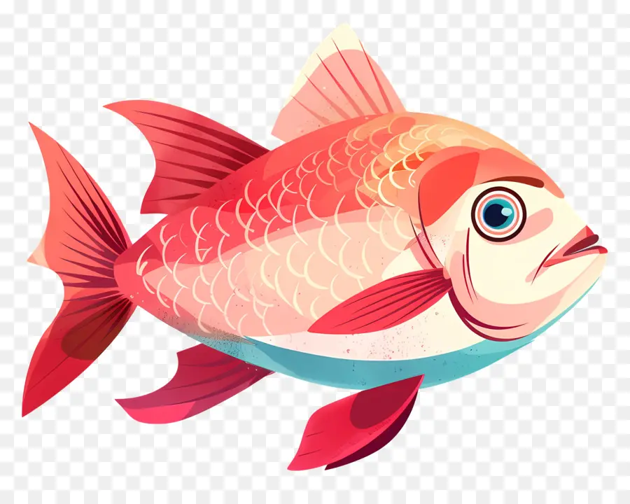 ปลา，แดงปลา PNG