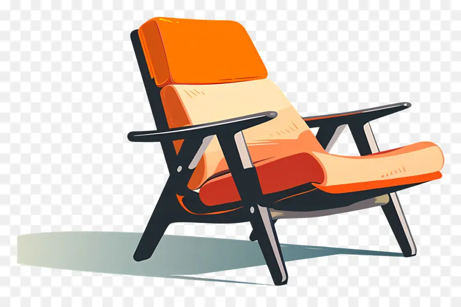 เก้าอี้，สีส้มเก้าอี้ PNG