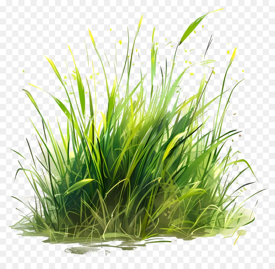 หญ้าสีเขียว，หญ้าเปียก PNG