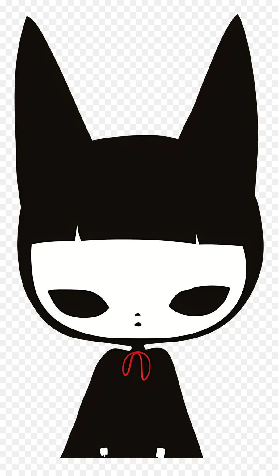 Kuromi，แมวดำ PNG