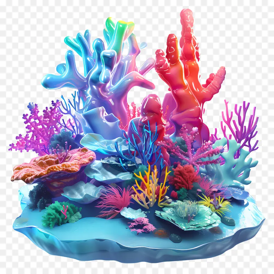 โลกมผ่านมหาสมุทรงวัน，ปะการัง PNG