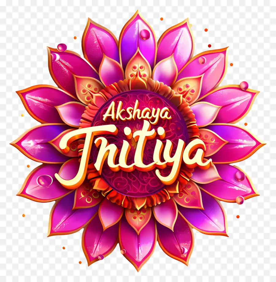Akshaya Tritiya，ดอกบัวสีชมพู PNG