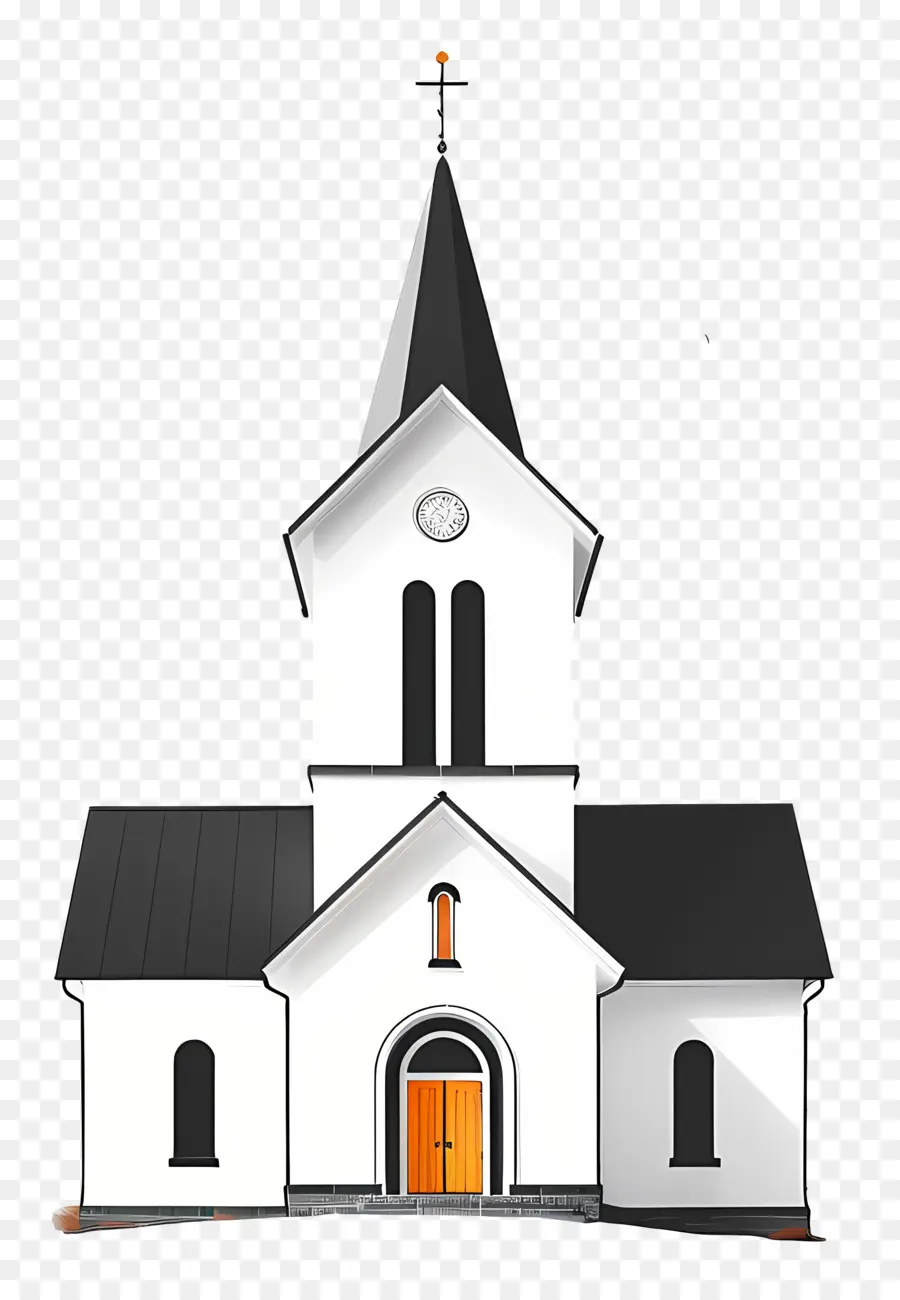 โบสถ์，สีขาวโบสถ์ PNG