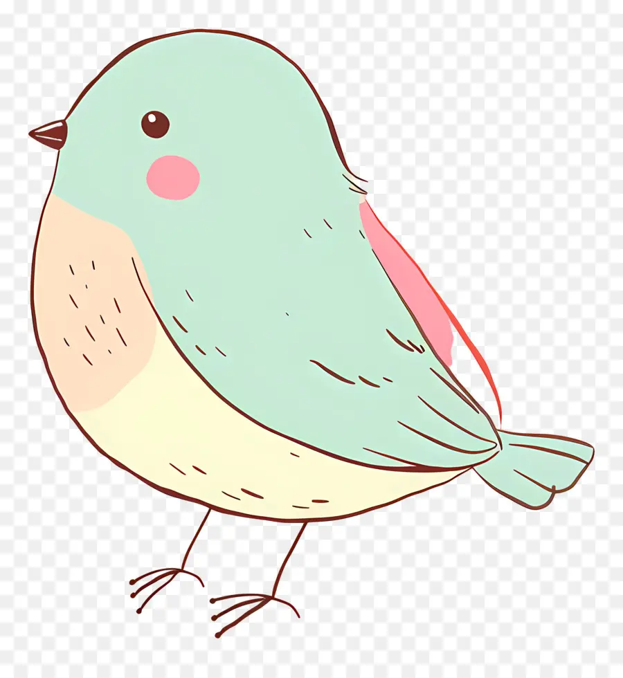 Doodle Bird，เล็กนก PNG