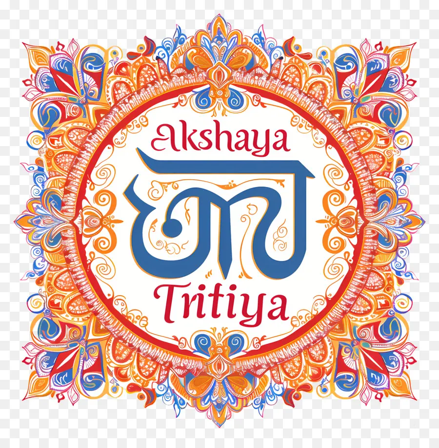 Akshaya Tritiya，แบบนามปธรรมออกแบบ PNG