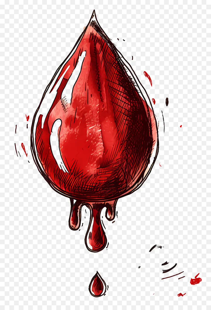 โลกเลือดผู้บริจาคอวัน，สีแดงของเหลว PNG