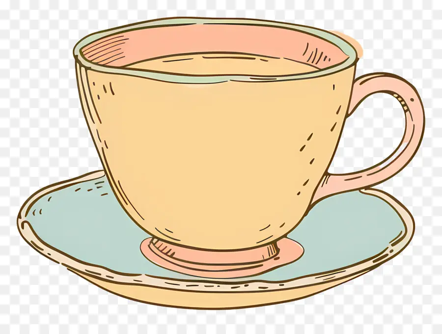 ถ้วยชา，เหล้าองุ่นถ้วยกาแฟ PNG
