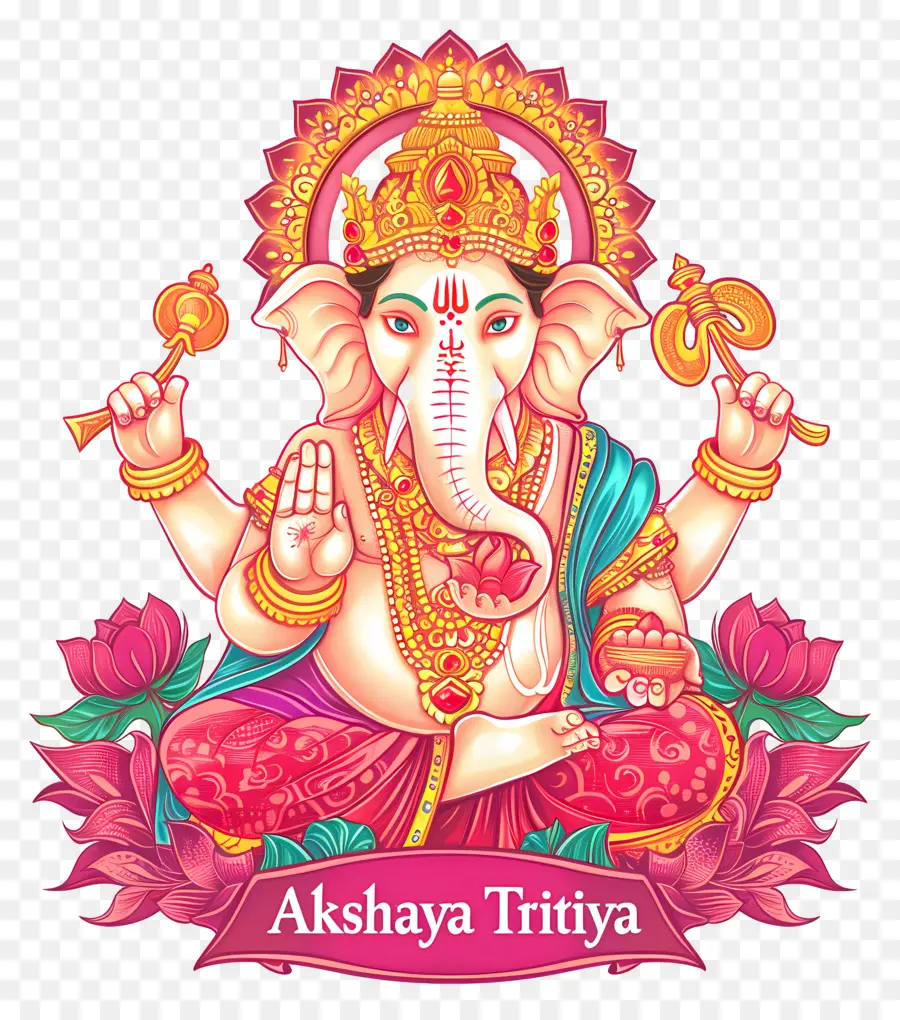 Akshaya Tritiya，ลอร์ด Ganesha PNG