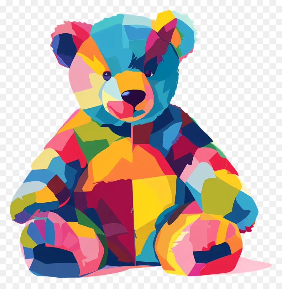 หมีเท็ดดี้，รูปสามเหลี่ยม PNG