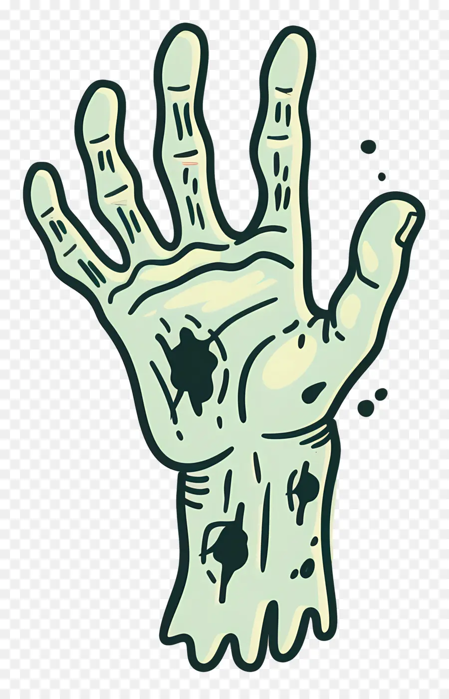 มือของซอมบี้，มือของมนุษย์ PNG