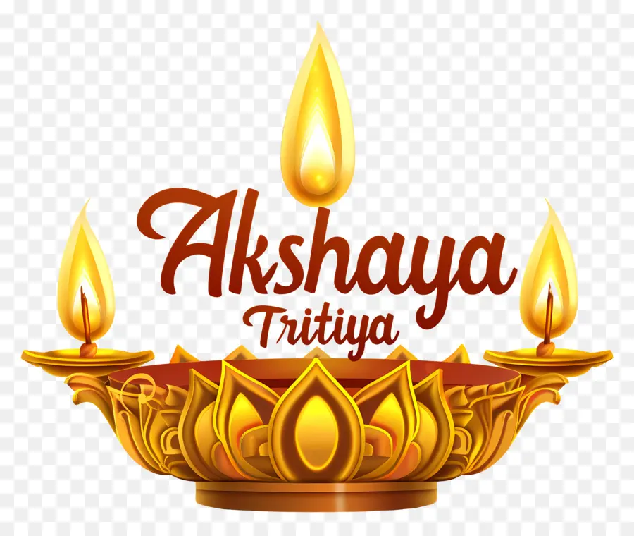 Akshaya Tritiya，จุดเทียน PNG