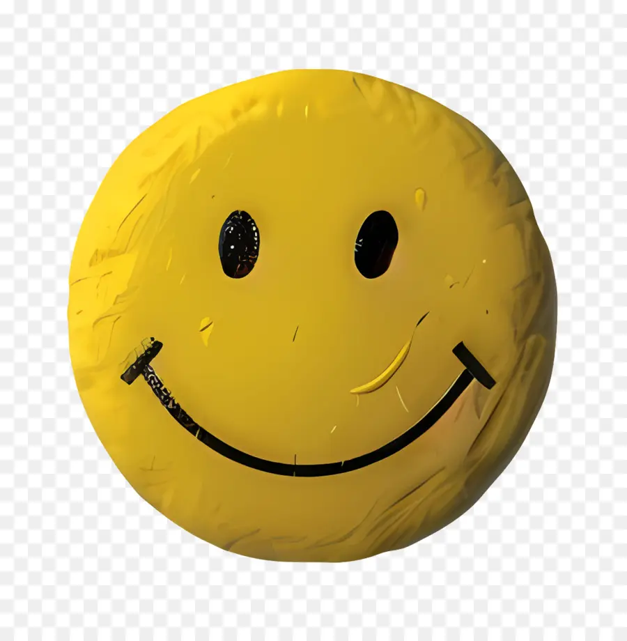 Smiley หน้า，สีเหลือง PNG