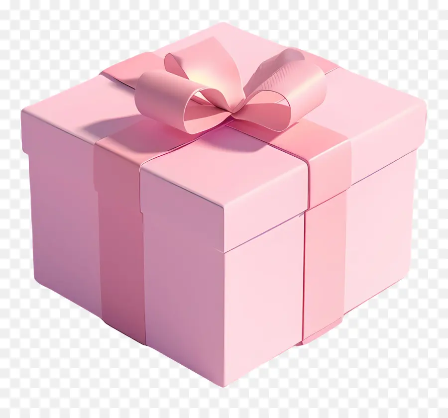 กล่องของขวัญ，สีชมพู PNG