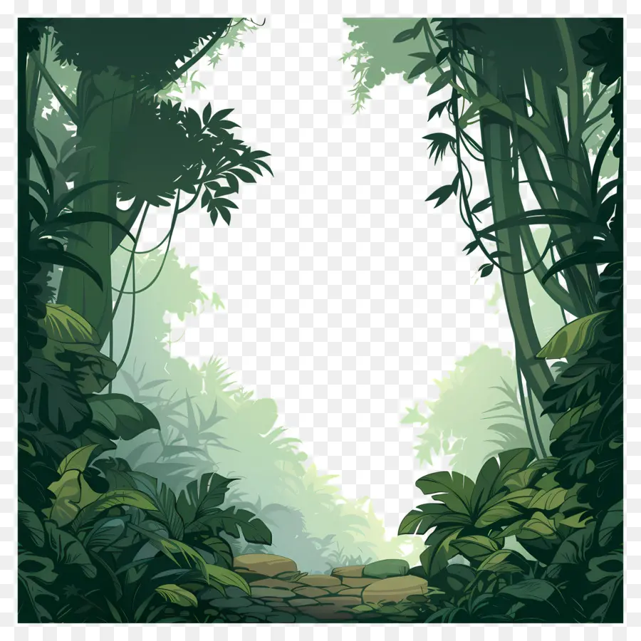 พื้นหลังป่า，ป่า PNG