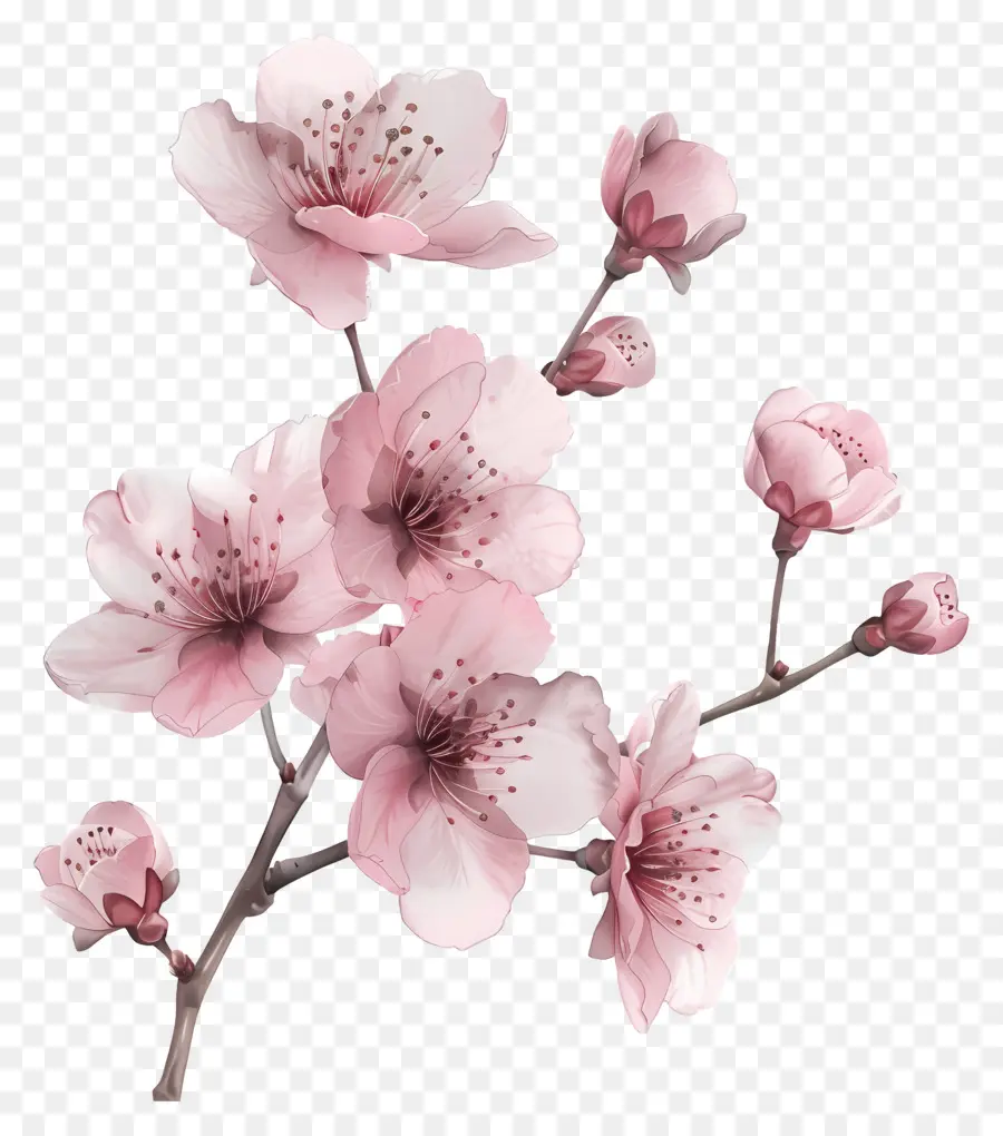 ซากุระอะไรสักอดอกไม้，เชอร์รี่ Blossom PNG