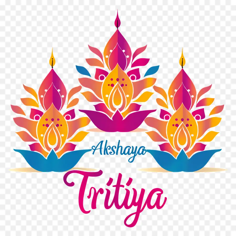 Akshaya Tritiya，กบัวที่ส่งดอกไม้ PNG