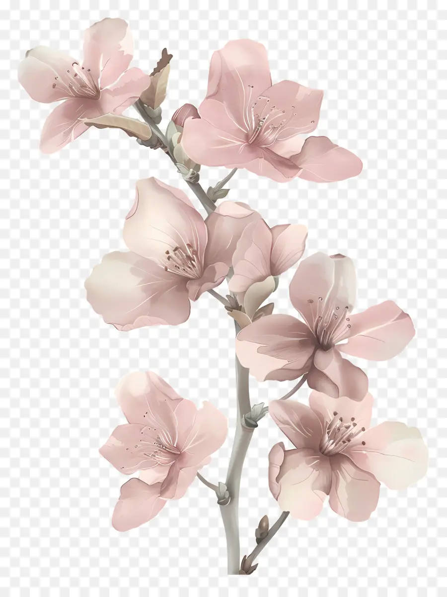 ซากุระอะไรสักอดอกไม้，ดอกไม้สีชมพู PNG