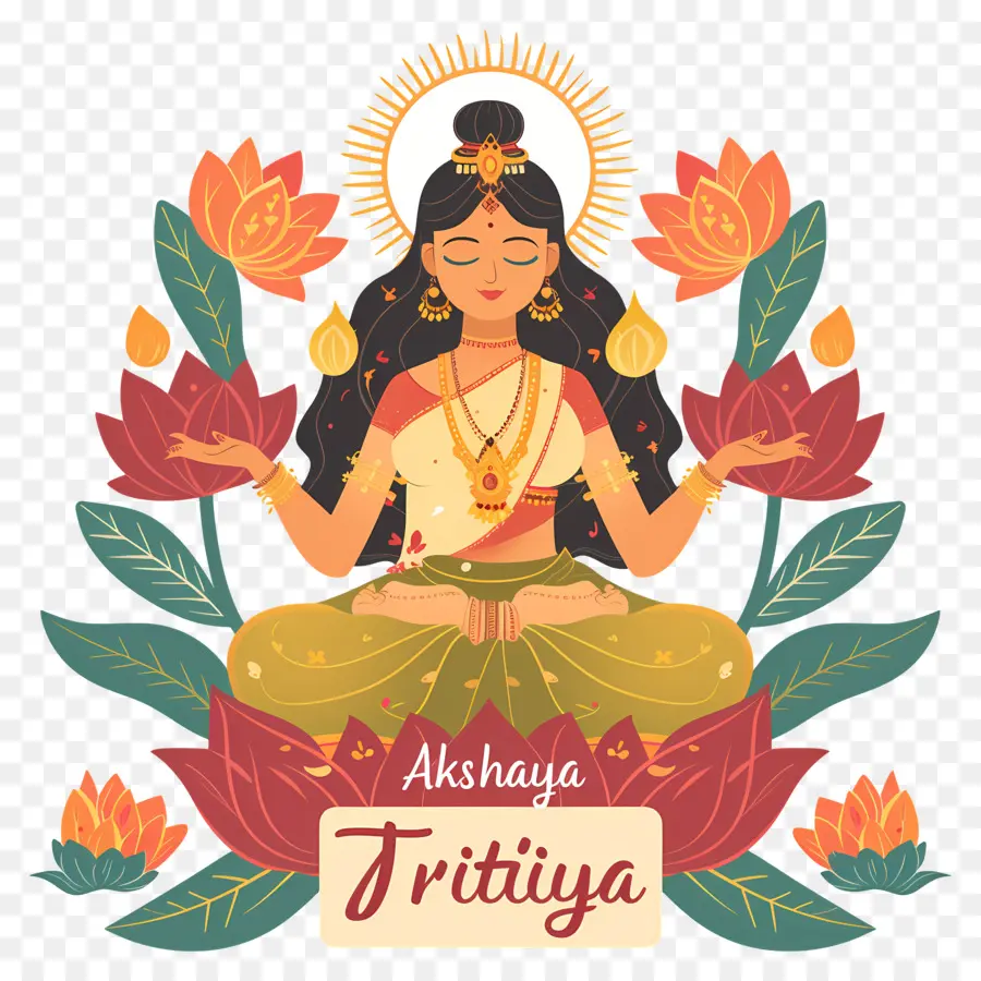 Akshaya Tritiya，ทำ สมาธิ PNG