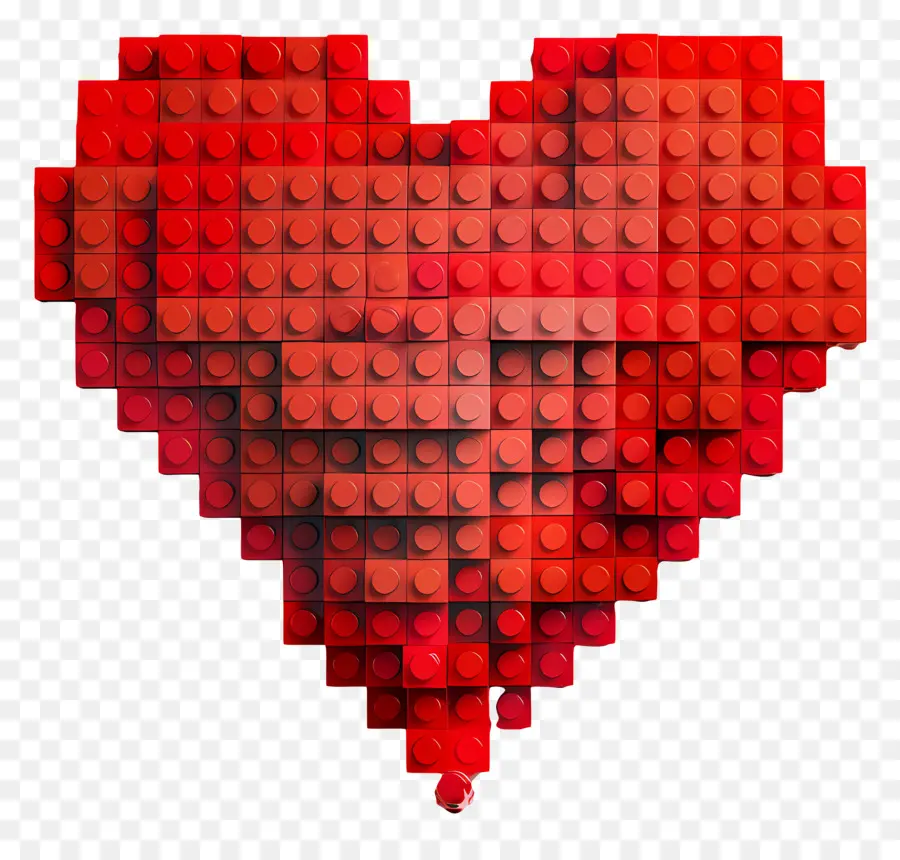 สีแดงหัวใจ，เล โก้ PNG