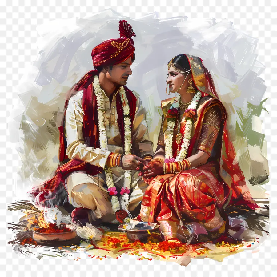 ฮินดูอ่ะงานแต่งงาน，อินเดียนงานแต่งงาน PNG