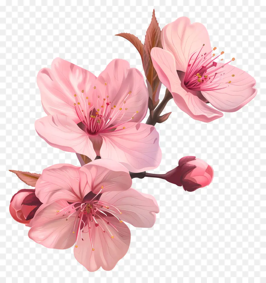 ซากุระอะไรสักอดอกไม้，เชอร์รี่ Blossoms PNG