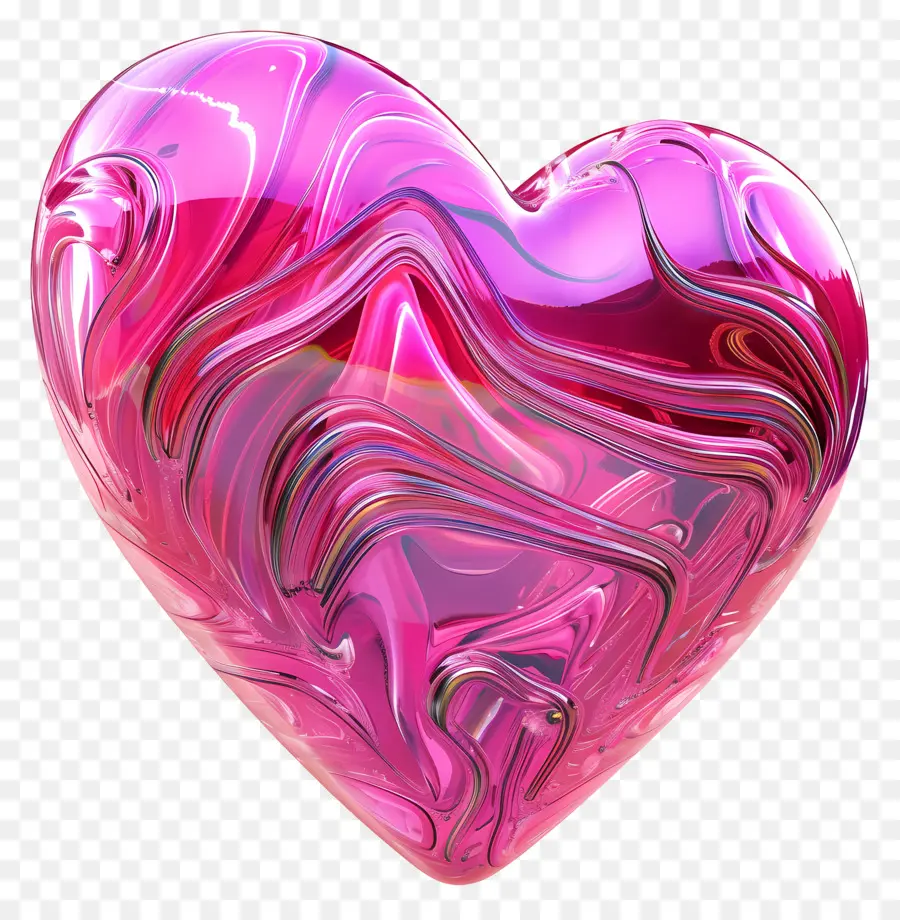 สีชมพูหัวใจ，รูปร่างหัวใจ PNG