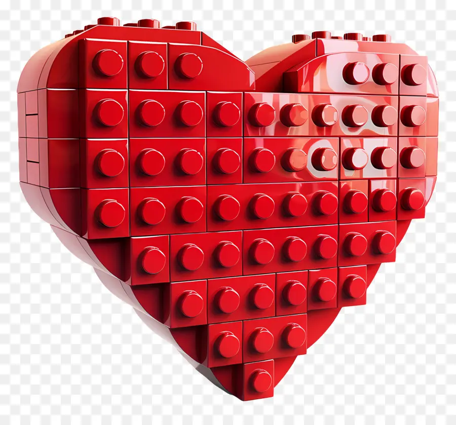 สีแดงหัวใจ，Lego หัวใจ PNG