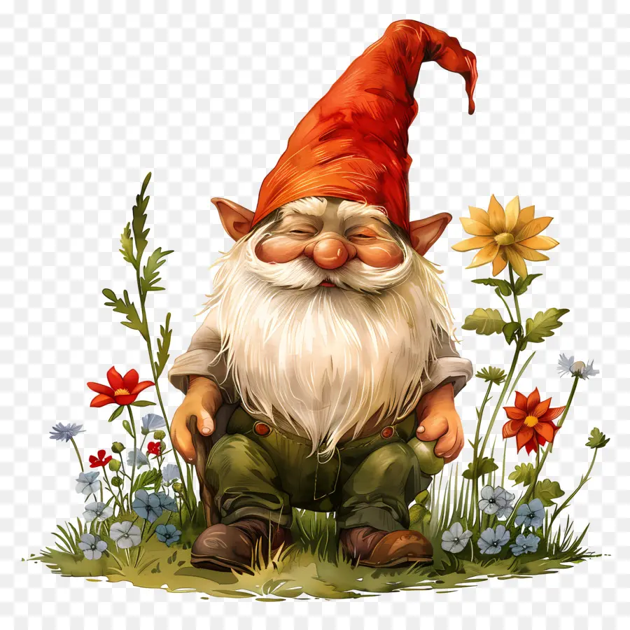 Gnome ในสวน，แคระ PNG