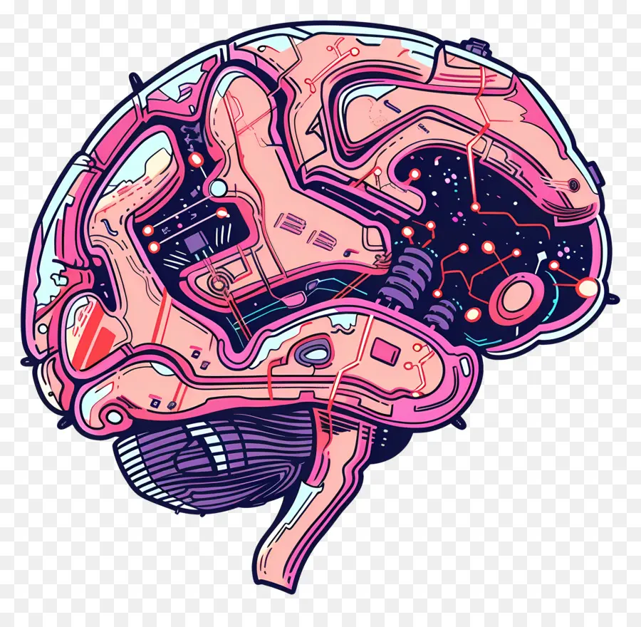 ไซเบอร์สมอง，สมองของมนุษย์ PNG