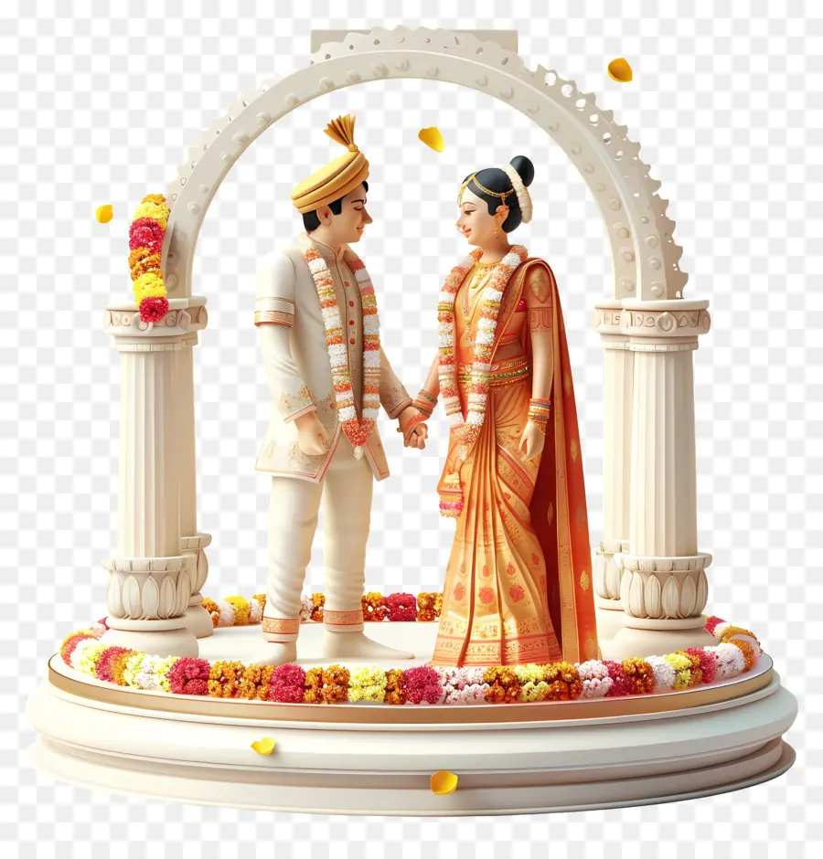 ฮินดูอ่ะงานแต่งงาน，อินเดียนงานแต่งงาน PNG