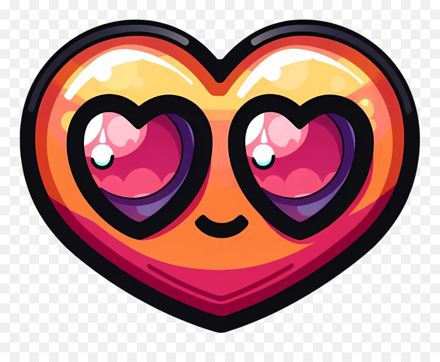 Emoji หัวใจ，รูปร่างหัวใจ PNG