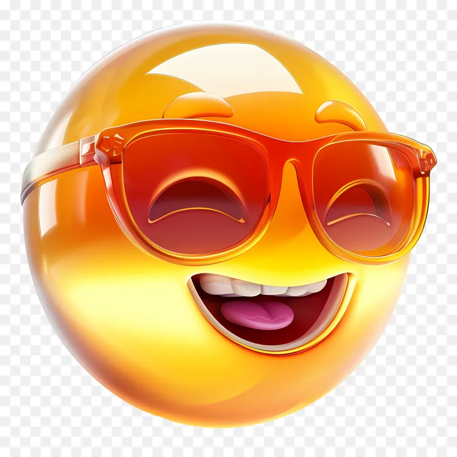 Emoji，แว่นตากันแดด PNG