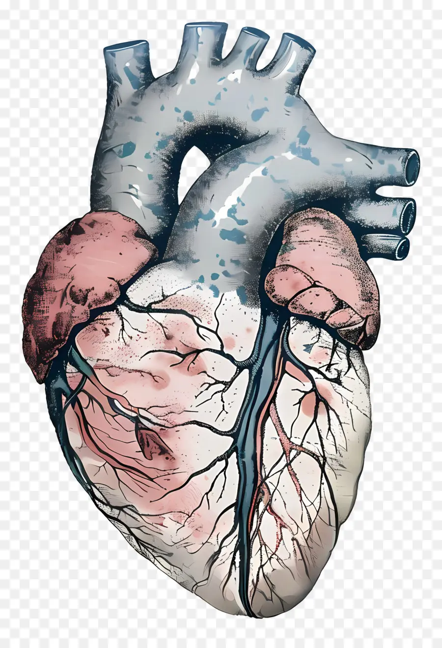 หัวใจของมนุษย์，อวัยวะภายใน PNG