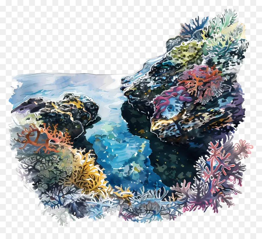 Tidepool，แนวปะการัง PNG