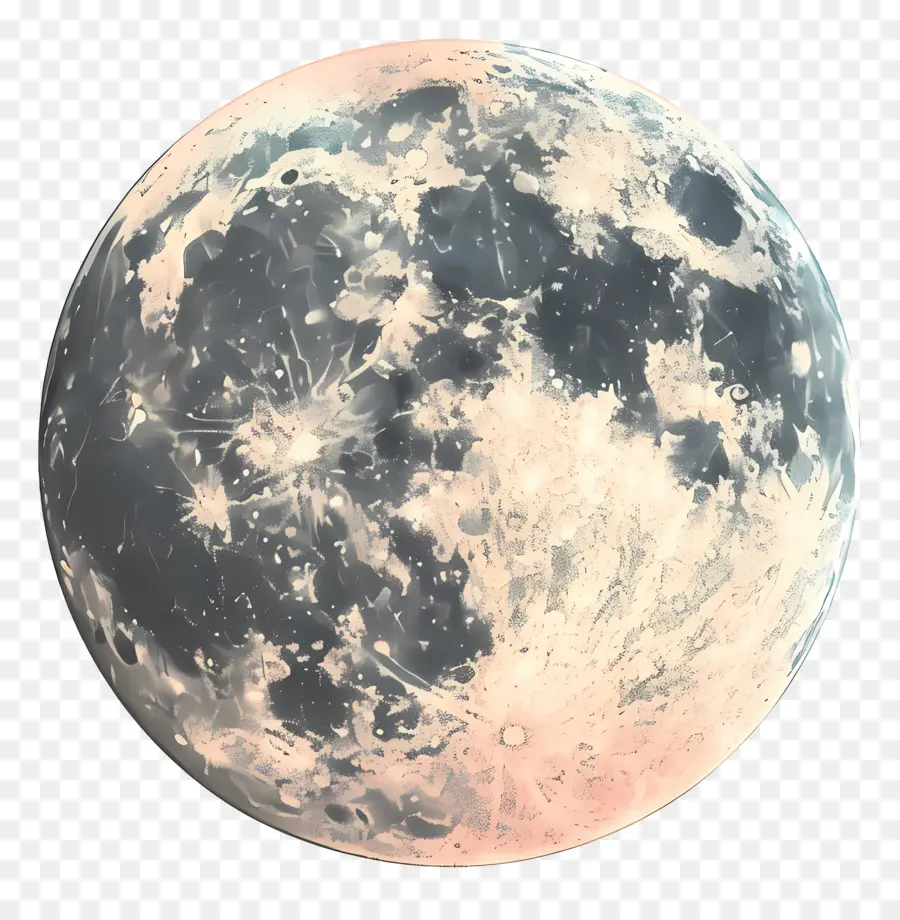 คืนพระจันทร์เต็มดวง，ธรรมดาวเทียม PNG