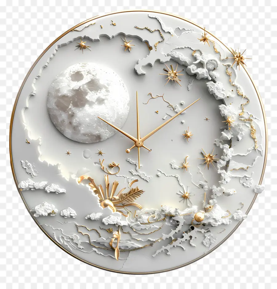 มิถุนายน Solstice，นาฬิกาดวงจันทร์ PNG