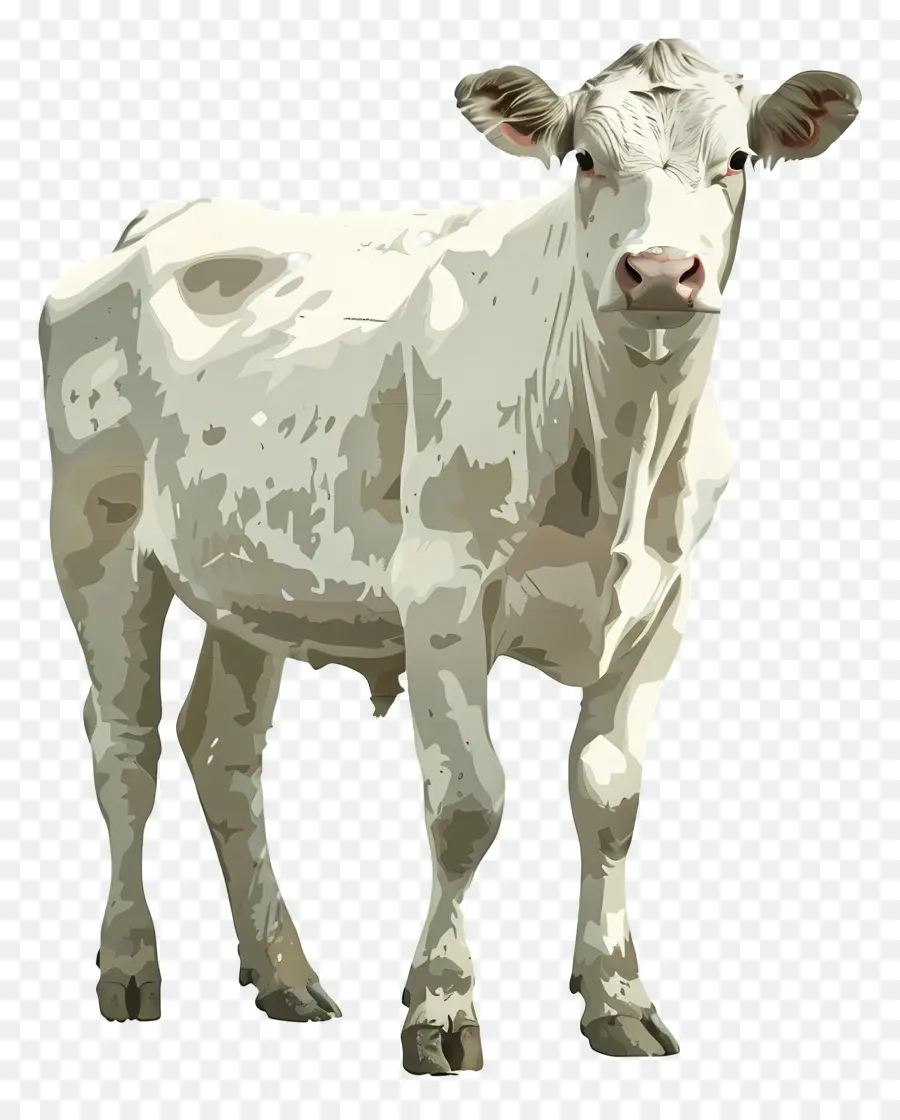 วัว，ยืนอยู่ PNG