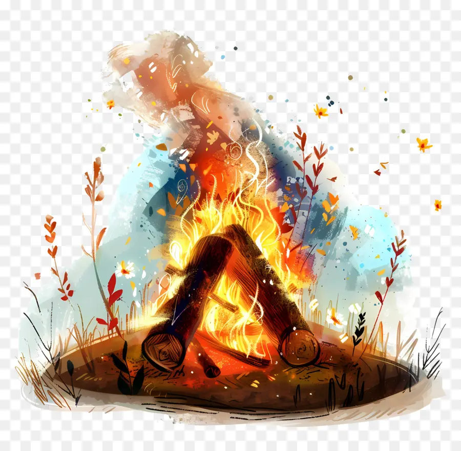 Bonfire，ไฟไหม้ PNG
