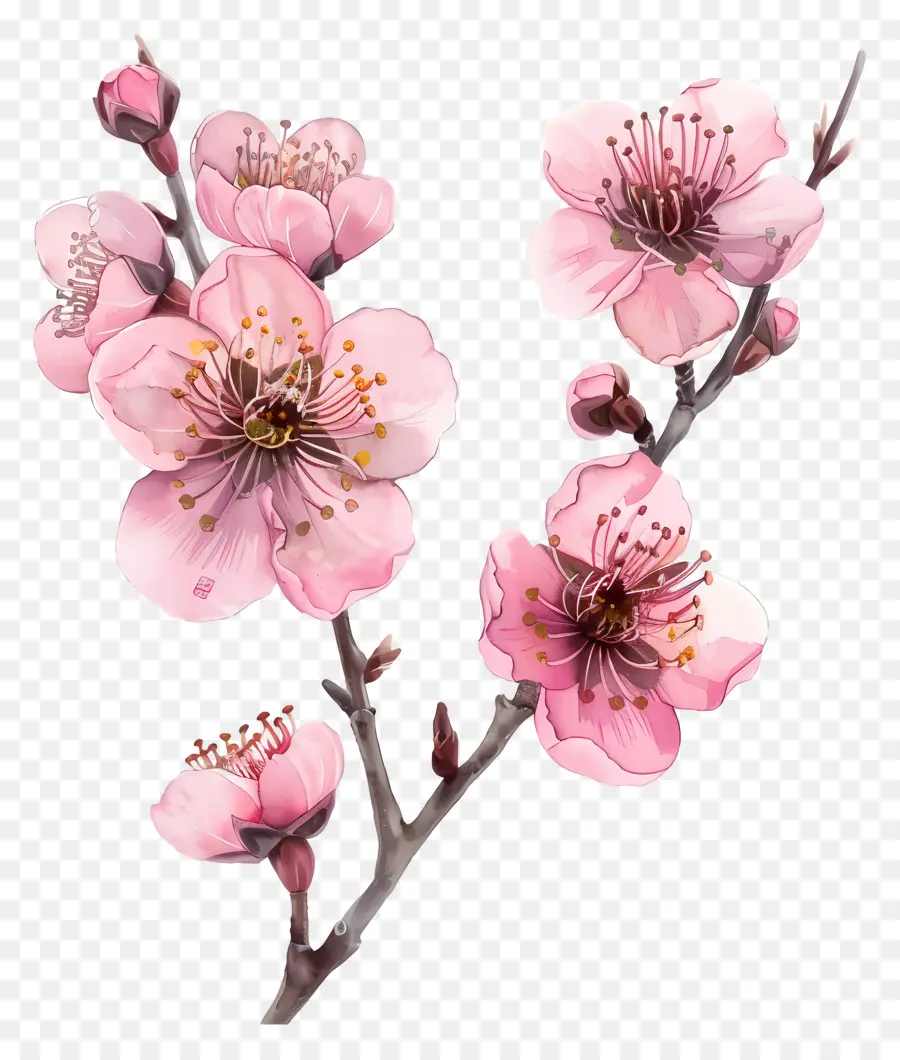 ดอกไม้สีชมพู，ดอกสีชมพู PNG